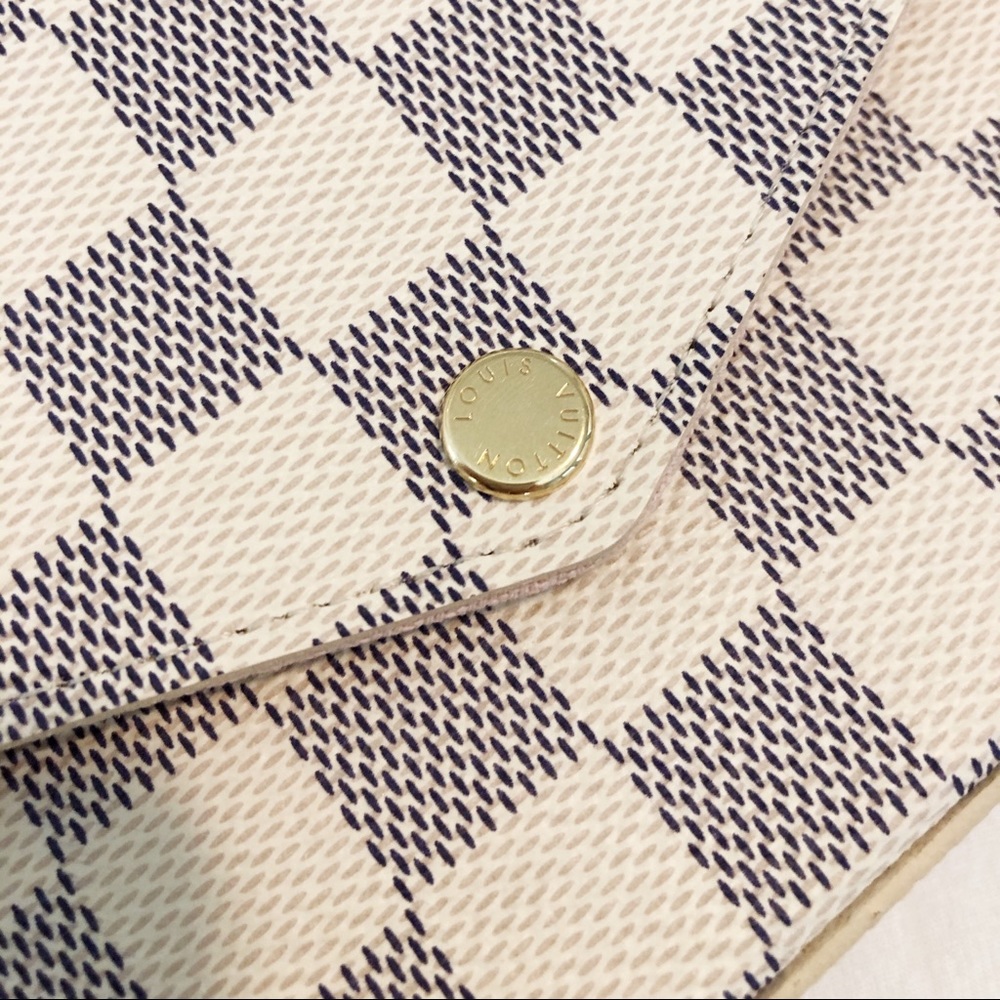 ‼️SOLD‼️ Louis Vuitton Felicie Pochette Damier - Picture 9 of 10